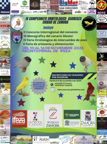 IV Campeonato Regional Ornitológico Asorcoza Ciudad de Zamora
