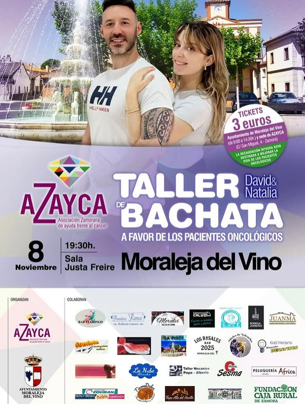 Taller de Bachata a favor de los Pacientes Oncológicos