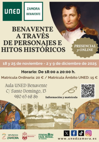 “Benavente a través de personajes e hitos históricos”