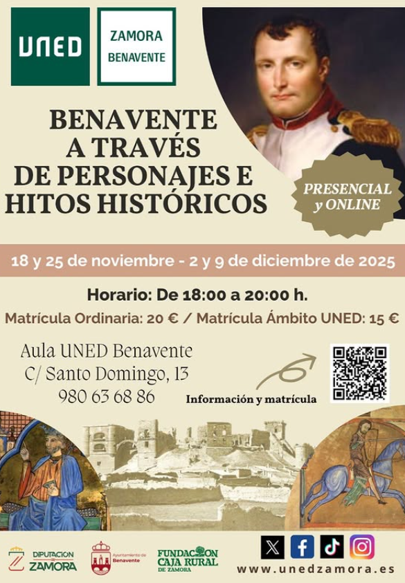 “Benavente a través de personajes e hitos históricos”