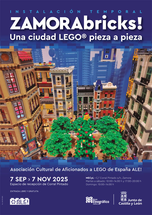 ZAMORAbricks!: Una ciudad LEGO® pieza a pieza