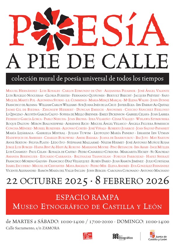 Poesía a Pie de Calle. Colección Mural de Poesía Universal de Todos los Tiempos