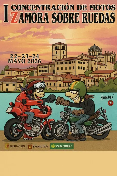 I Concentración de Motos 'Zamora sobre Ruedas'
