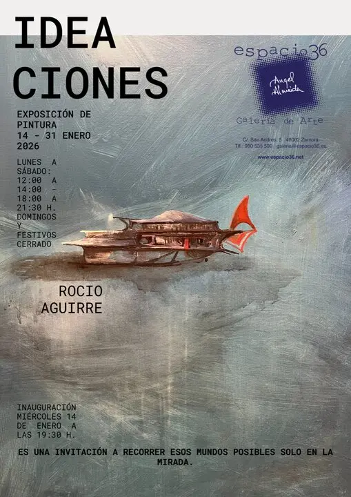 Exposición de pintura 'Ideaciones', de Rocío Aguirre