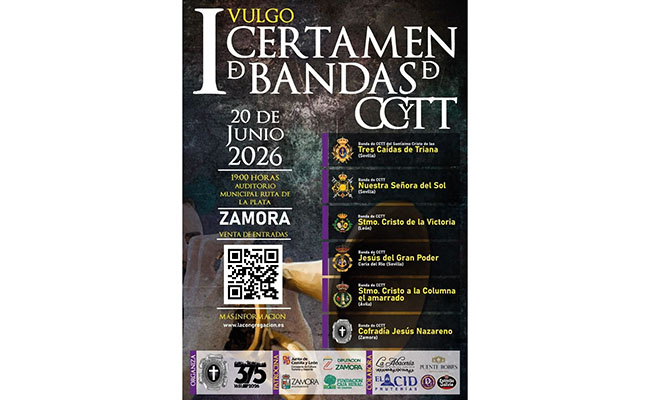 I Certamen de Bandas y Cornetas de la Cofradía de Jesús Nazareno