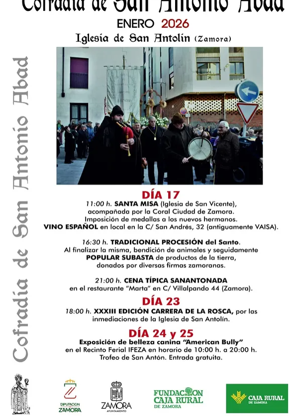 XXXIII Edición de la Carrera de la Rosca (San Antón 2026)