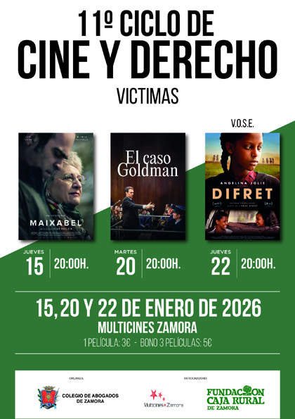 XI Edición del Ciclo de Cine y Derecho (Víctimas)