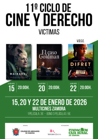 XI Edición del Ciclo de Cine y Derecho (Víctimas)